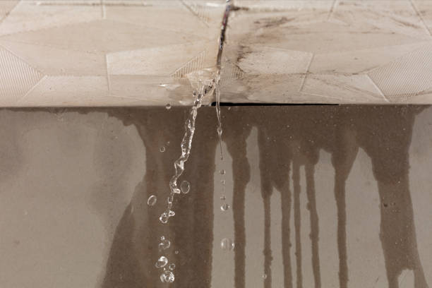 Professional Burst Pipe Cleanup technician working in Stotts City, MO